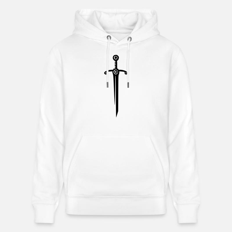 Epée - Sweat à capuche bio CRUISER Stanley/Stella Unisexe - blanc