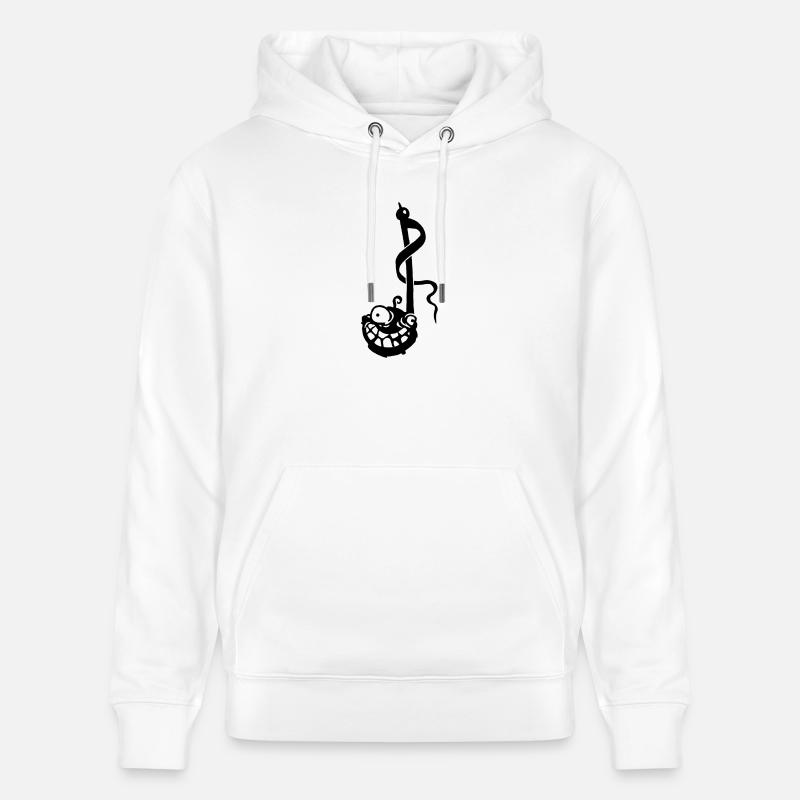 Note - Sweat à capuche bio CRUISER Stanley/Stella Unisexe - blanc