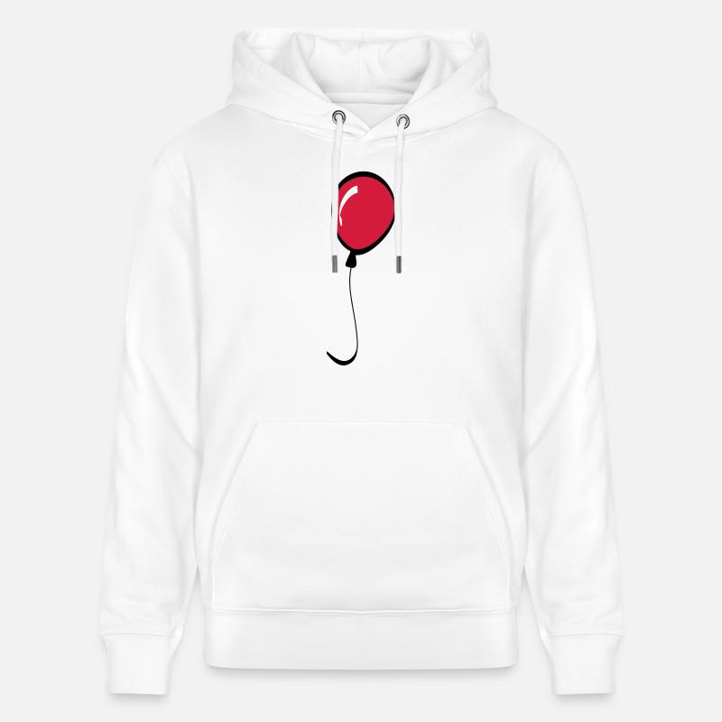 balloon - Stanley/Stella CRUISER Unisex Organic Hoodie - white