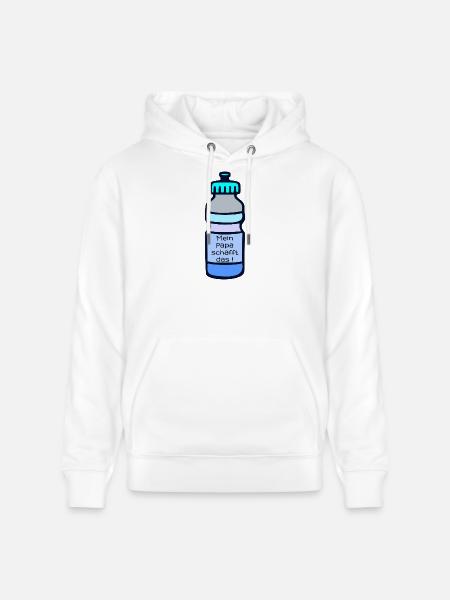 Sport Motivation Papa - Stanley/Stella Unisex Bio-Hoodie CRUISER  - Weiß