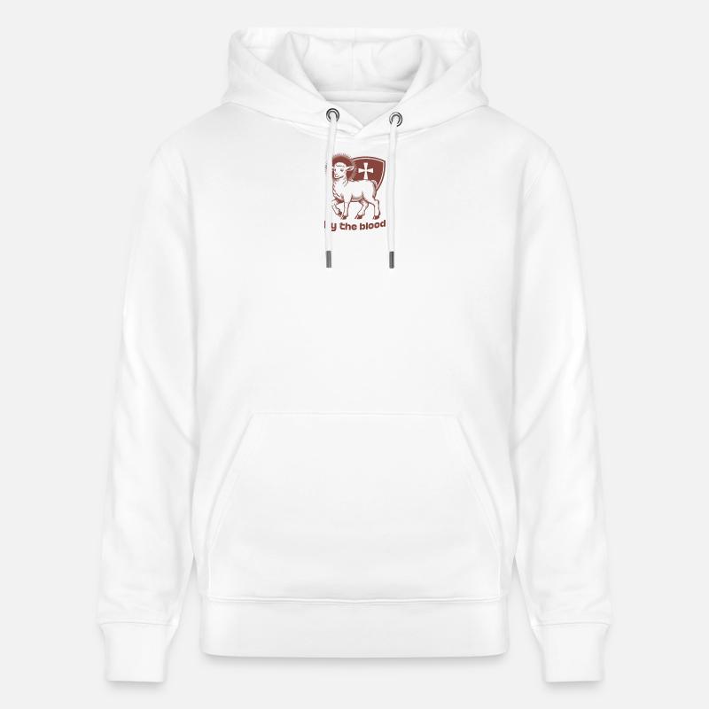 Lamm : Par le sang - Sweat à capuche bio CRUISER Stanley/Stella Unisexe - blanc