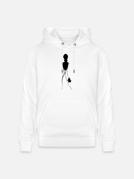 Braut - Stanley/Stella Unisex Bio-Hoodie CRUISER  - Weiß