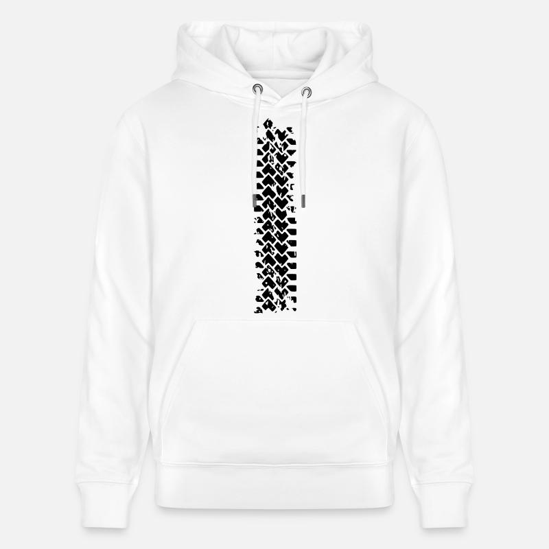 Brennen, um ein Wild sein - Stanley/Stella Unisex Bio-Hoodie CRUISER - Weiß