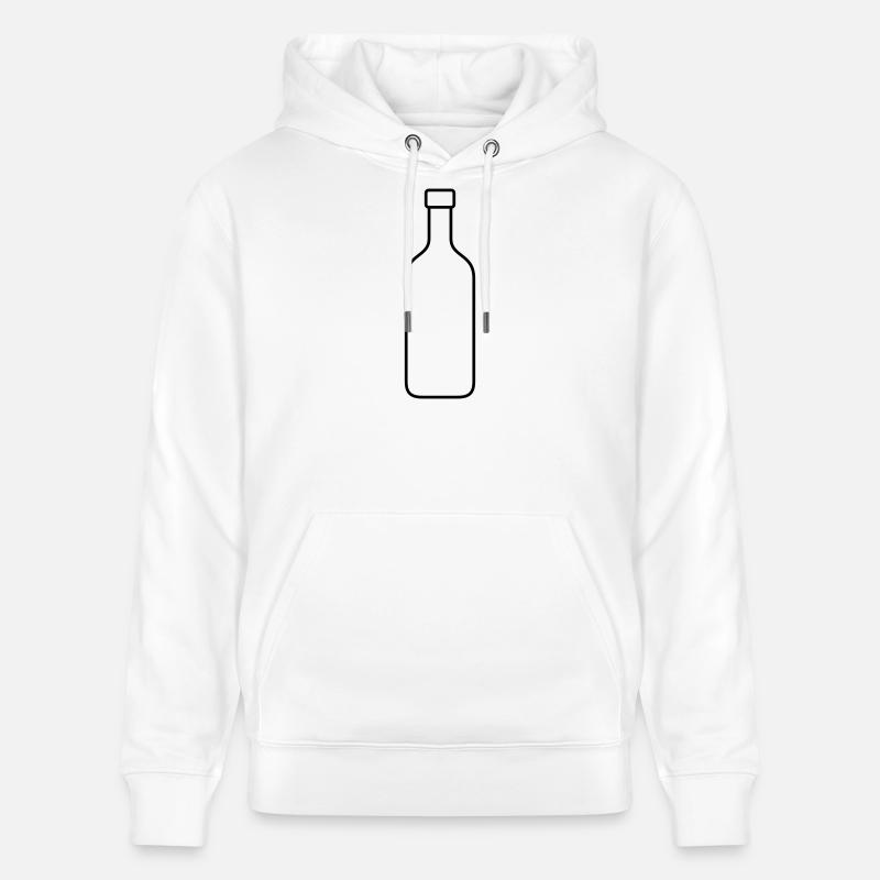 Bouteille - Sweat à capuche bio CRUISER Stanley/Stella Unisexe - blanc