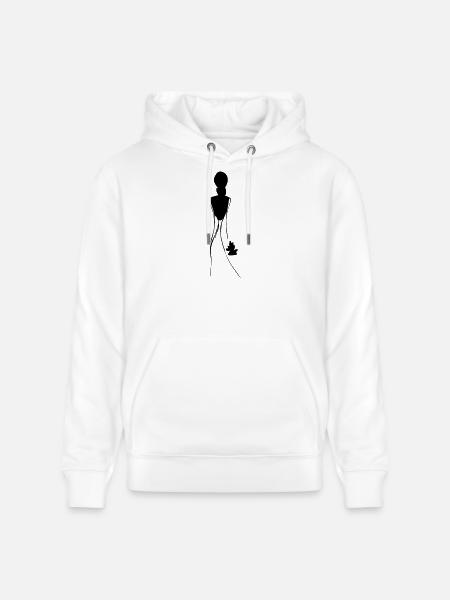 Braut - Stanley/Stella Unisex Bio-Hoodie CRUISER  - Weiß