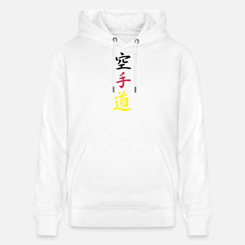 karate germany - Stanley/Stella Unisex Bio-Hoodie CRUISER  - Weiß