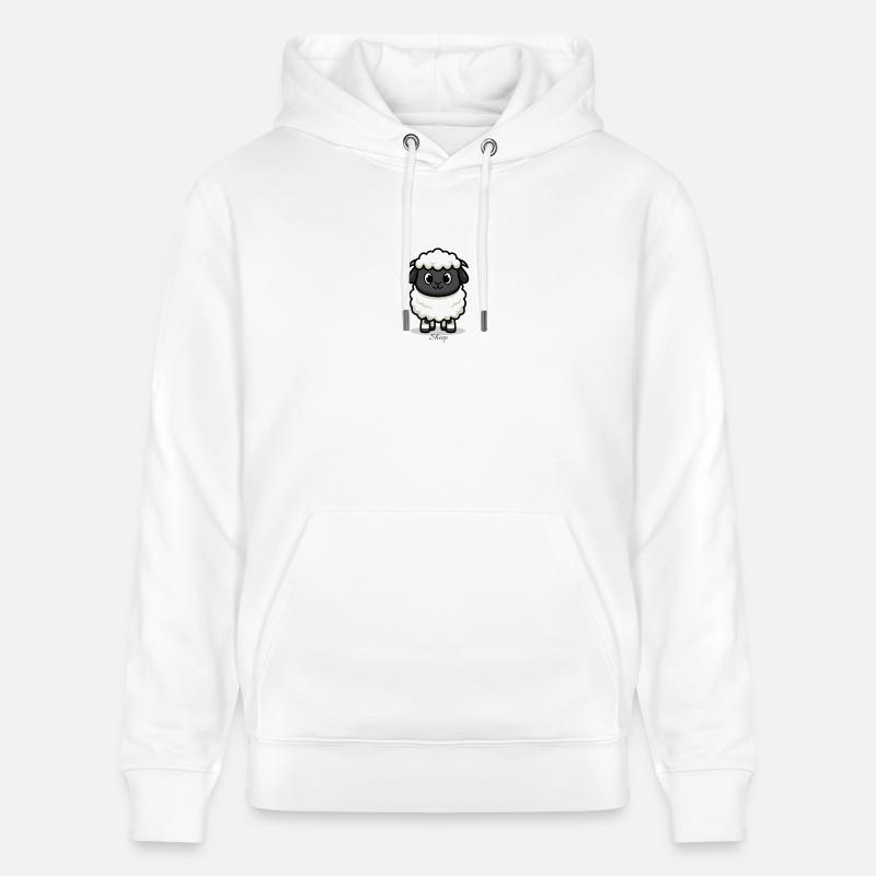 C’est un mouton - Sweat à capuche bio CRUISER Stanley/Stella Unisexe - blanc