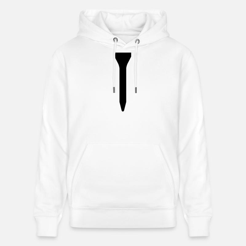 Golf Tee - Sweat à capuche bio CRUISER Stanley/Stella Unisexe - blanc