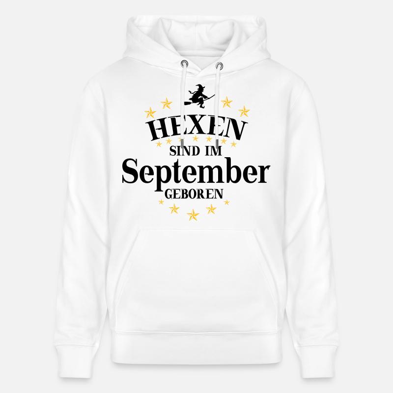 Sorcières de septembre - Sweat à capuche bio CRUISER Stanley/Stella Unisexe - blanc