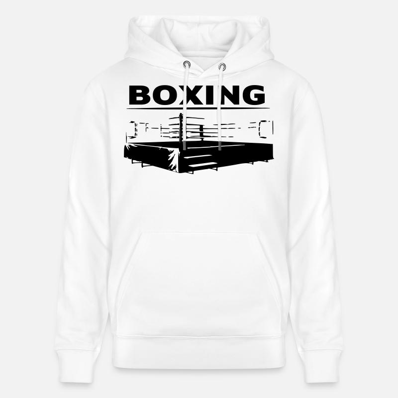 Boxing | Boxring - Stanley/Stella Unisex Bio-Hoodie CRUISER  - Weiß
