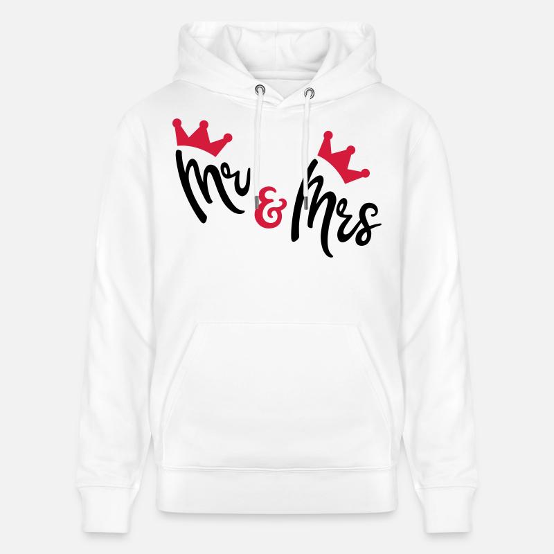 mariage - Sweat à capuche bio CRUISER Stanley/Stella Unisexe - blanc