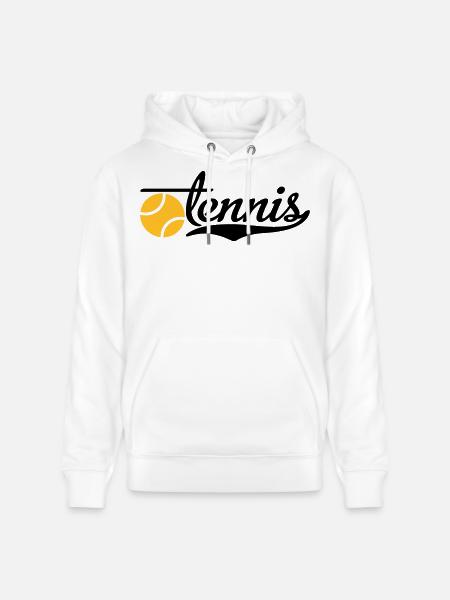 Tennis - Stanley/Stella Unisex Bio-Hoodie CRUISER  - Weiß