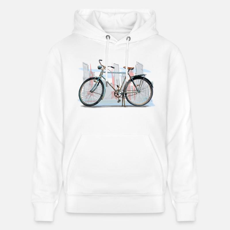 Bicycle - Sweat à capuche bio CRUISER Stanley/Stella Unisexe - blanc