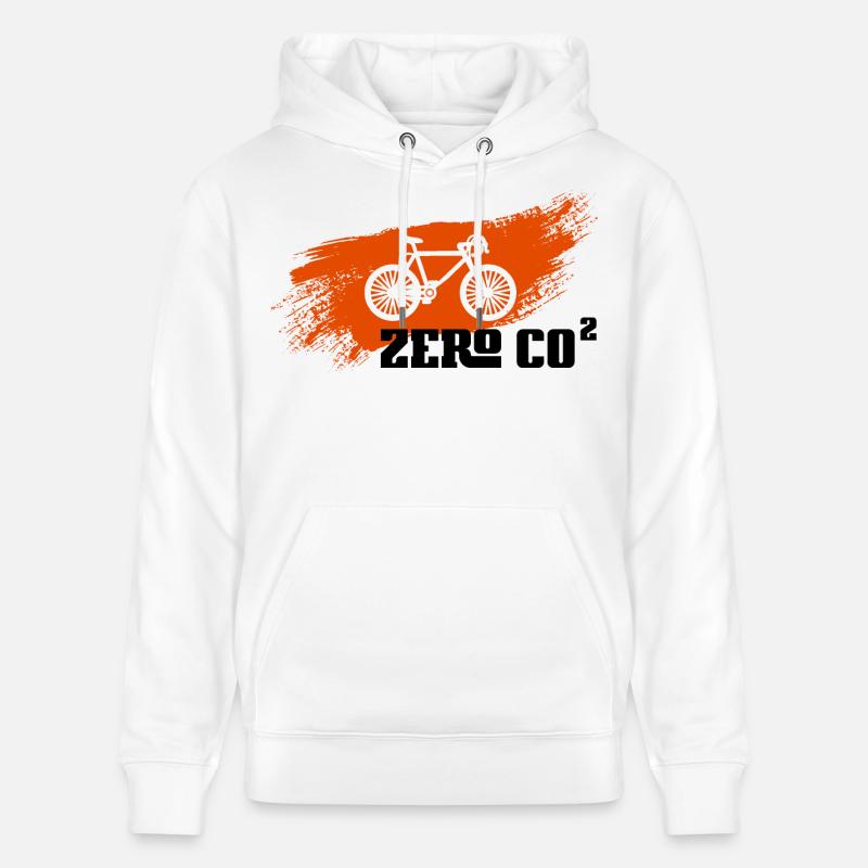 Zero CO2 - Sweat à capuche bio CRUISER Stanley/Stella Unisexe - blanc