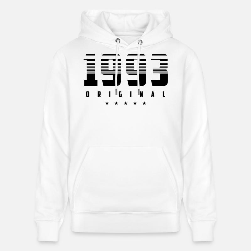 Né en 1993 l’original - Sweat à capuche bio CRUISER Stanley/Stella Unisexe - blanc