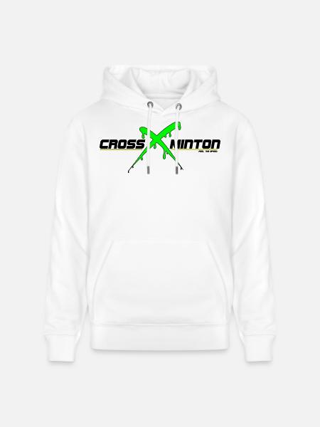 Crossminton - Stanley/Stella CRUISER Unisex Organic Hoodie - white