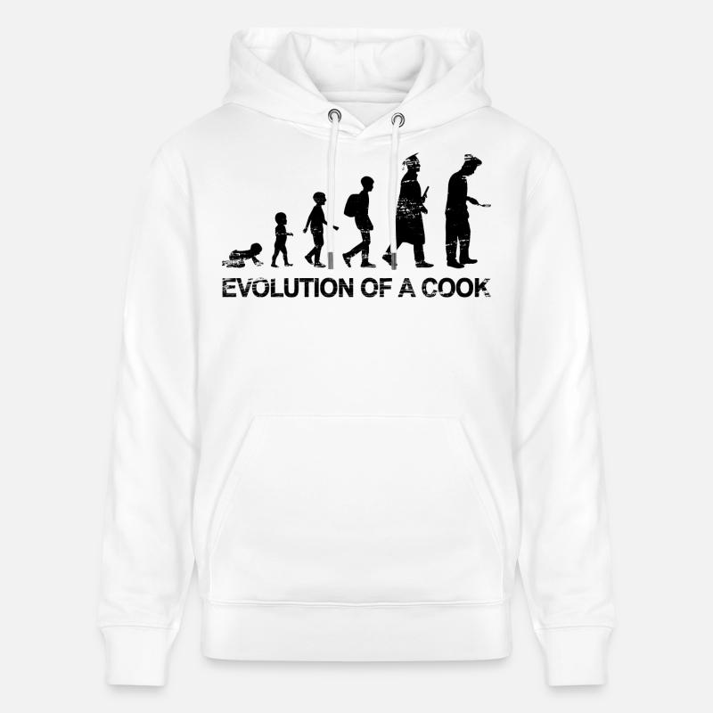 Koch Evolution - Stanley/Stella Unisex Bio-Hoodie CRUISER  - Weiß