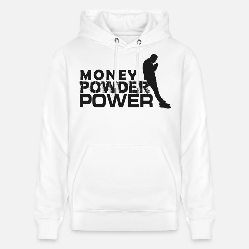 MPP schwarz - Stanley/Stella Unisex Bio-Hoodie CRUISER - Weiß