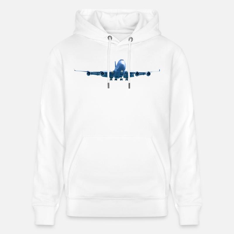 Réf. B747 - Sweat à capuche bio CRUISER Stanley/Stella Unisexe - blanc