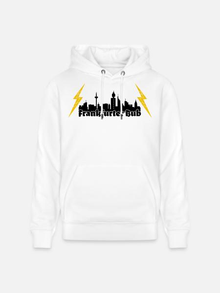 Frankfurter Bub ffm skyline - Stanley/Stella Unisex Bio-Hoodie CRUISER - Weiß