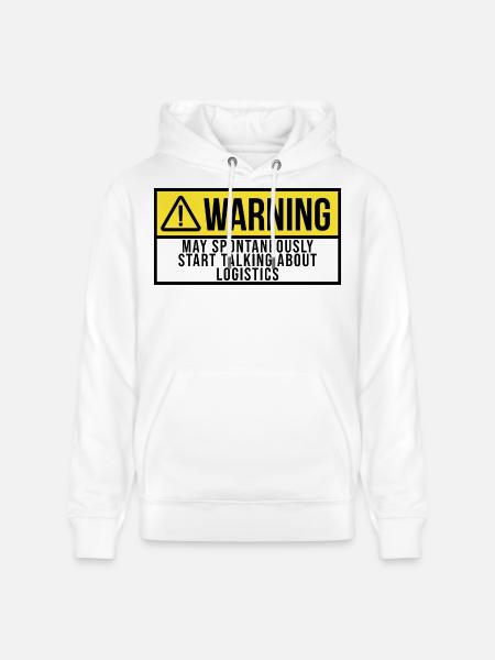 Logistics - Stanley/Stella CRUISER Unisex Organic Hoodie - white