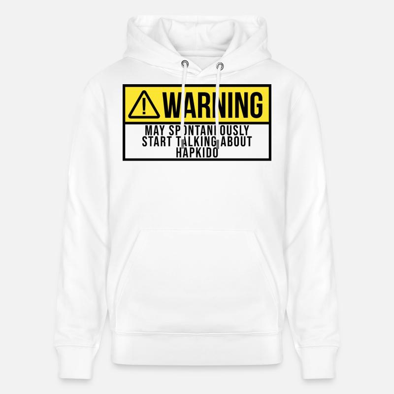 Hapkido - Sweat à capuche bio CRUISER Stanley/Stella Unisexe - blanc