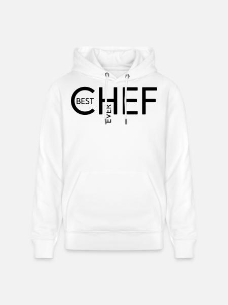 Best Chef ever - Stanley/Stella Unisex Bio-Hoodie CRUISER - Weiß