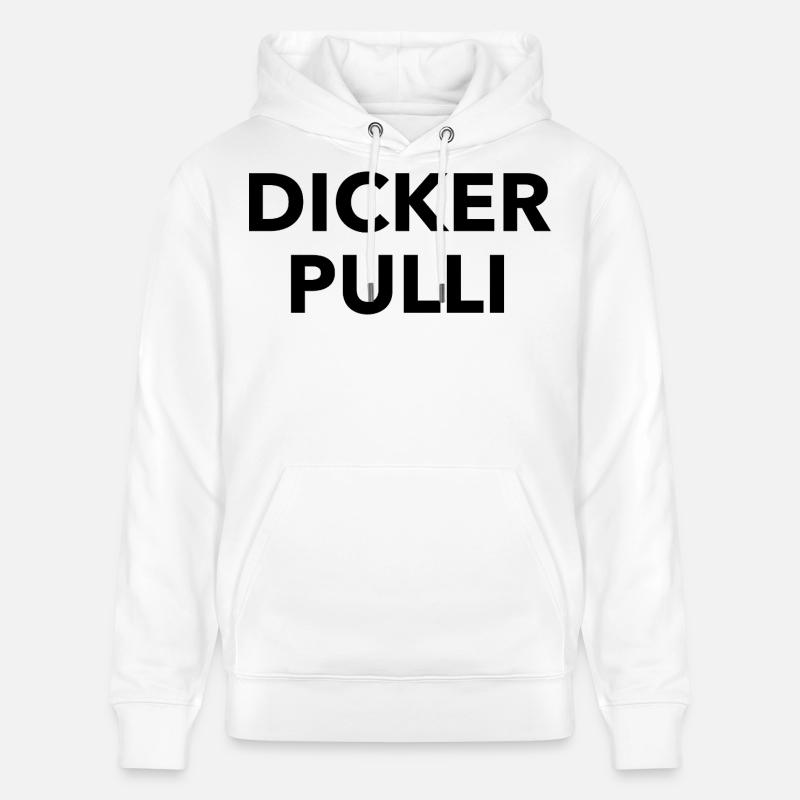 Pull épais - Sweat à capuche bio CRUISER Stanley/Stella Unisexe - blanc