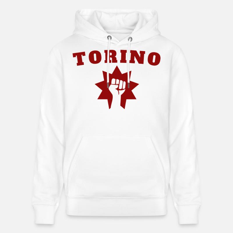 Torino - Sweat à capuche bio CRUISER Stanley/Stella Unisexe - blanc