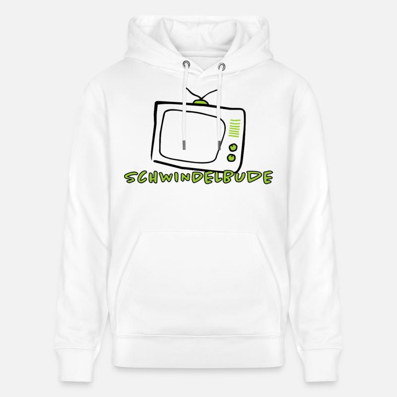Schwindelbude – Lustiges Humor Statement Design - Stanley/Stella Unisex Bio-Hoodie CRUISER - Weiß