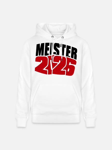 Champion 2026 Championship - Stanley/Stella CRUISER Unisex Organic Hoodie - white