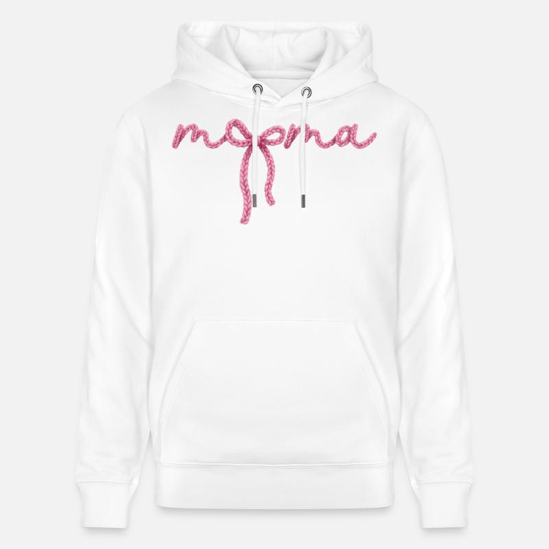 Maman Bow - Sweat à capuche bio CRUISER Stanley/Stella Unisexe - blanc