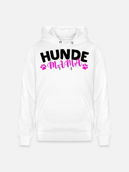 Hunde Mama - Stanley/Stella Unisex Bio-Hoodie CRUISER - Weiß