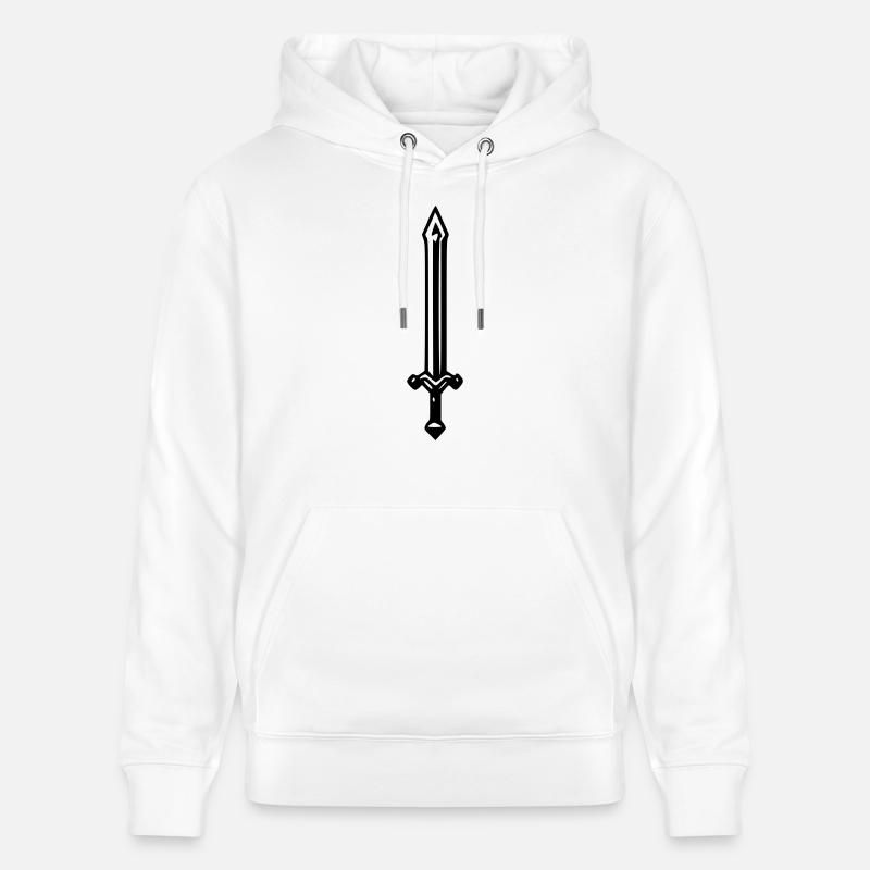 Epée - Sweat à capuche bio CRUISER Stanley/Stella Unisexe - blanc