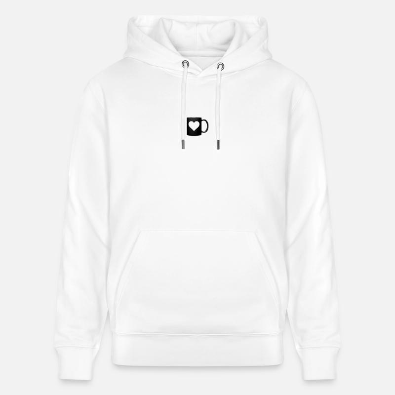 mug - Sweat à capuche bio CRUISER Stanley/Stella Unisexe - blanc