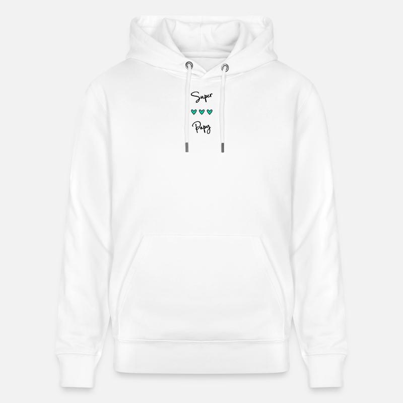 RETRAITE. BONNE RETRAITE. JOYEUSE RETRAITE - Sweat à capuche bio CRUISER Stanley/Stella Unisexe - blanc