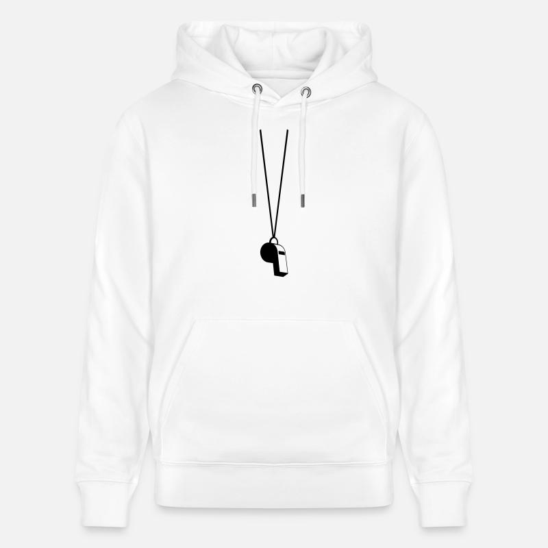 Sifflet - Sweat à capuche bio CRUISER Stanley/Stella Unisexe - blanc