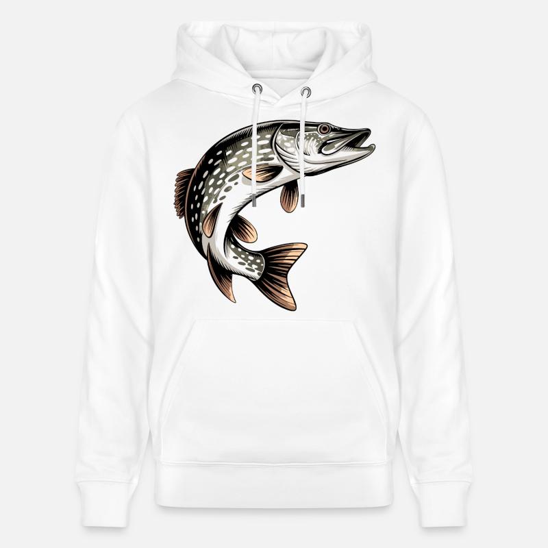 Hecht Design - Sweat à capuche bio CRUISER Stanley/Stella Unisexe - blanc