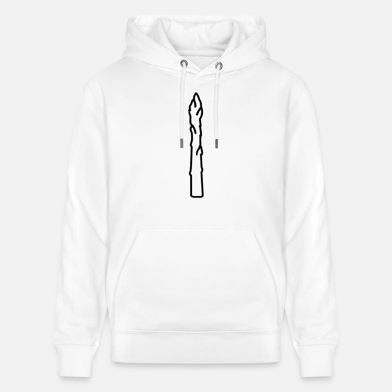 Asperge - Sweat à capuche bio CRUISER Stanley/Stella Unisexe - blanc