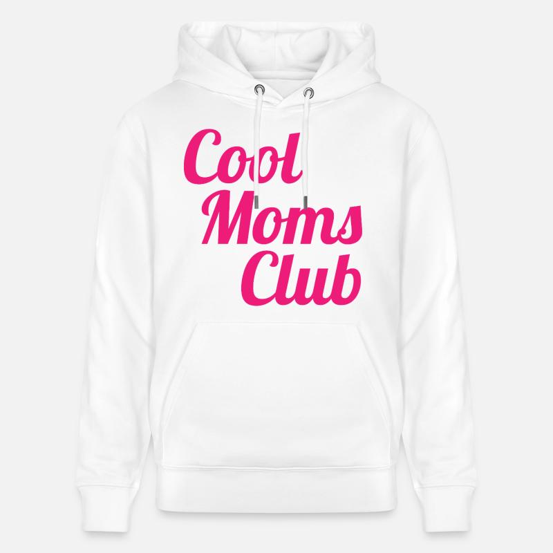 Club des mamans cool - Sweat à capuche bio CRUISER Stanley/Stella Unisexe - blanc