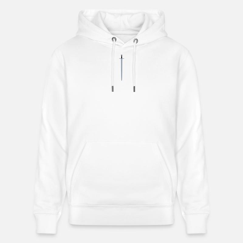 Épée - Sweat à capuche bio CRUISER Stanley/Stella Unisexe - blanc