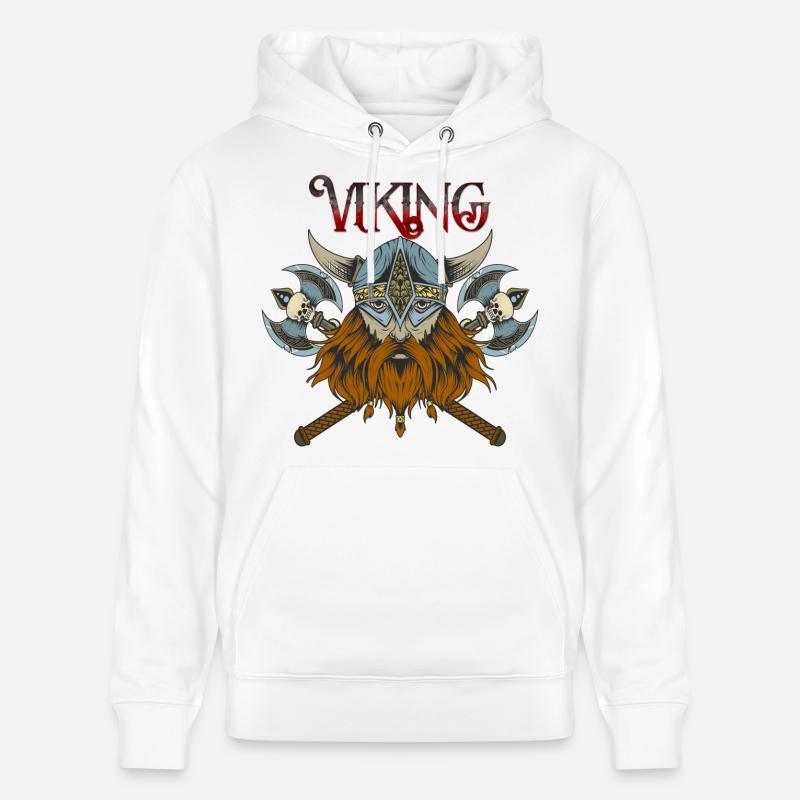 Viking - Sweat à capuche bio CRUISER Stanley/Stella Unisexe - blanc
