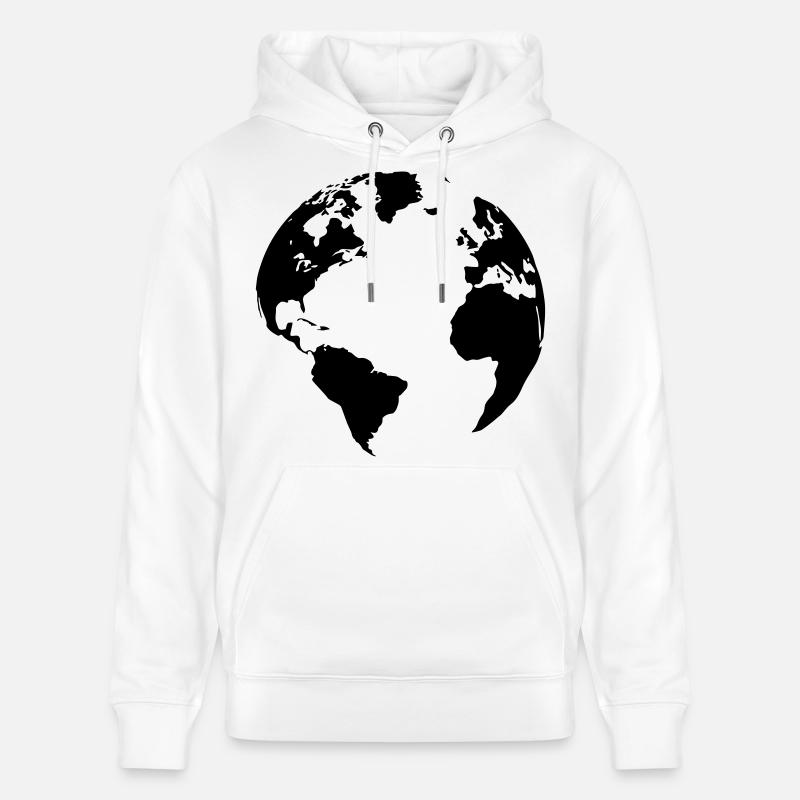 Terre Mère - Sweat à capuche bio CRUISER Stanley/Stella Unisexe - blanc