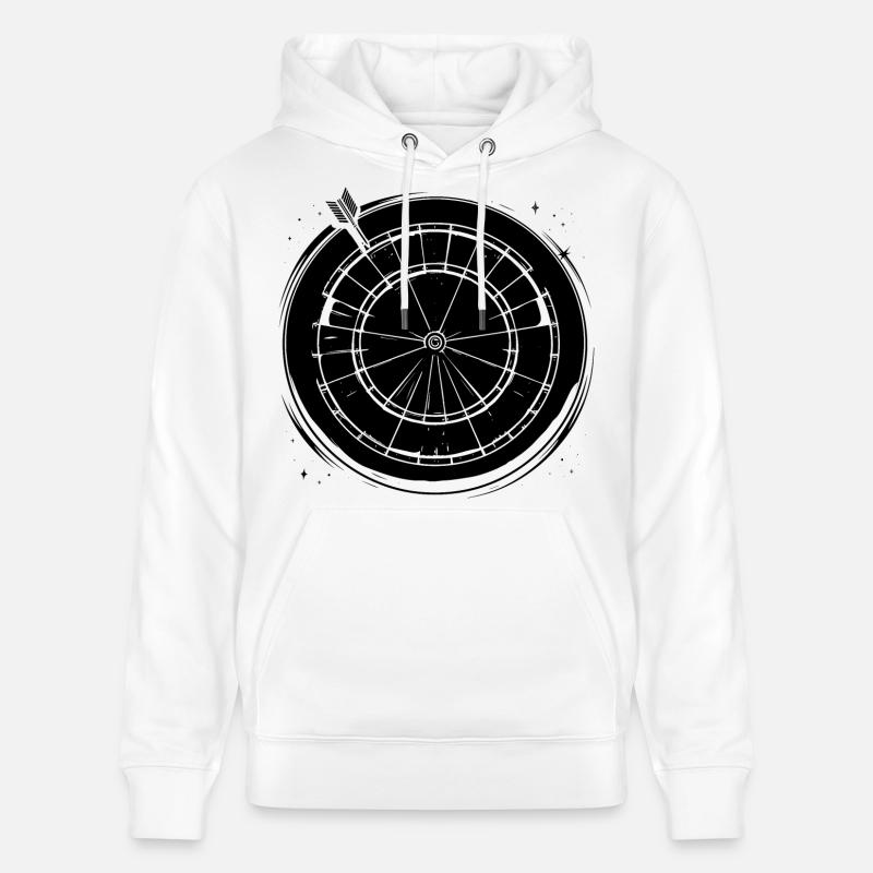 Dard - Sweat à capuche bio CRUISER Stanley/Stella Unisexe - blanc
