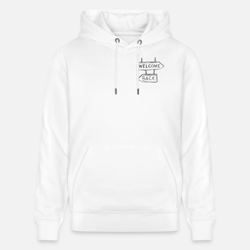 Welcome Back - Stanley/Stella Unisex Bio-Hoodie CRUISER - Weiß