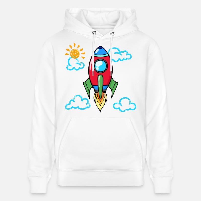 Début de l’école Lancement de l’école - Sweat à capuche bio CRUISER Stanley/Stella Unisexe - blanc