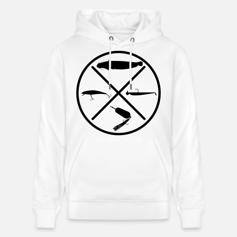 Silure - Sweat à capuche bio CRUISER Stanley/Stella Unisexe - blanc