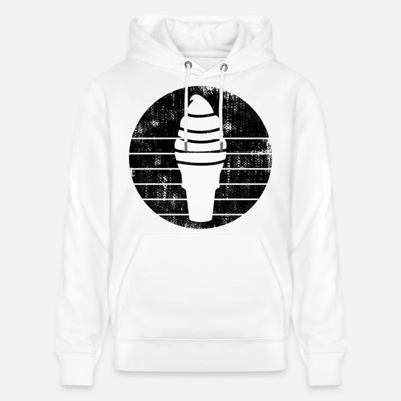 Cornet - Sweat à capuche bio CRUISER Stanley/Stella Unisexe - blanc