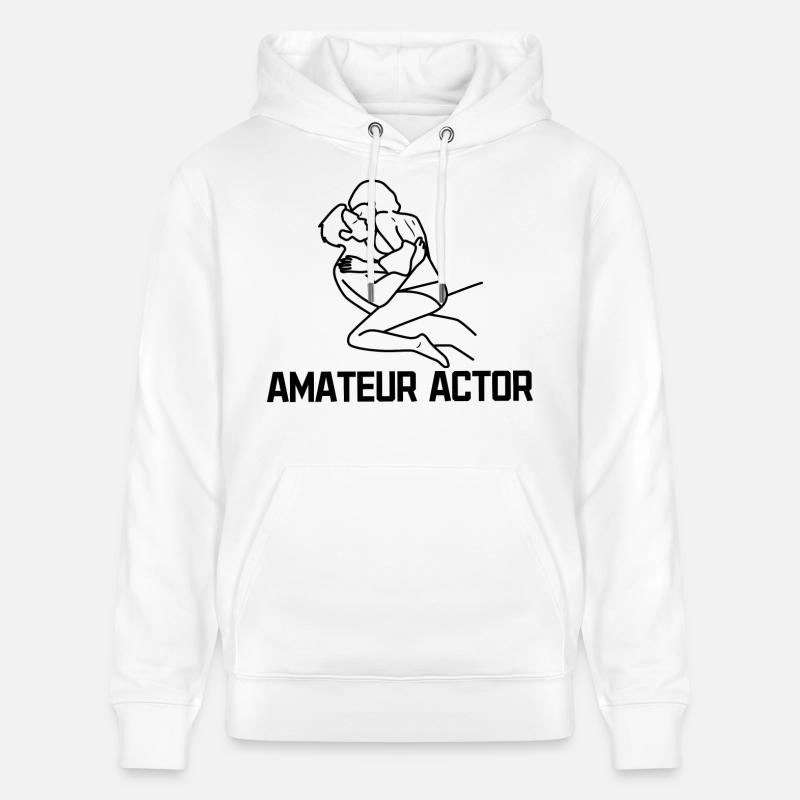 Regarder des films Déclaration Série d’acteurs - Sweat à capuche bio CRUISER Stanley/Stella Unisexe - blanc