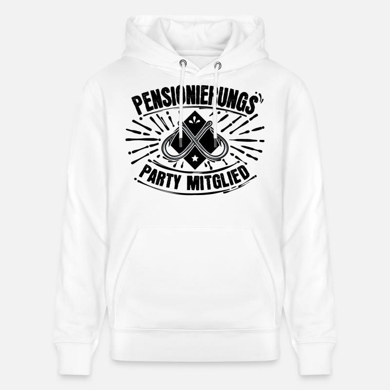 Lebensabend Senior Statement Abschied Ruhestand - Stanley/Stella Unisex Bio-Hoodie CRUISER  - Weiß